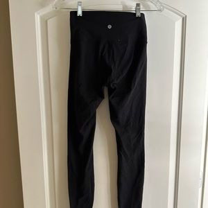 Lululemon black leggings - size 4